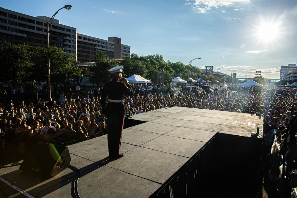 Honoring the Forces: Patriotic Festival in Norfolk Virginia