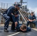 USS San Jacinto conducts antiterrorism training