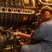 USS San Jacinto engineers conduct maintenance