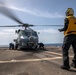 USS San Jacinto conducts flight quarters