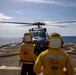 USS San Jacinto conducts flight quarters