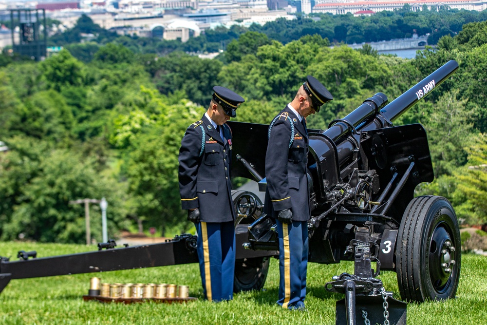 NMDO 21 Gun Salute