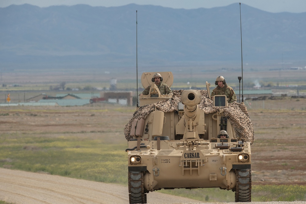 Idaho Army National Guard Annual Training 2022 - 148th Field Artillery Regiment