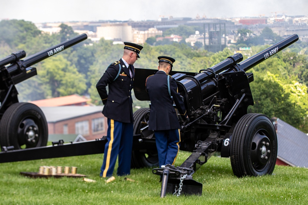 NMDO 21 Gun Salute