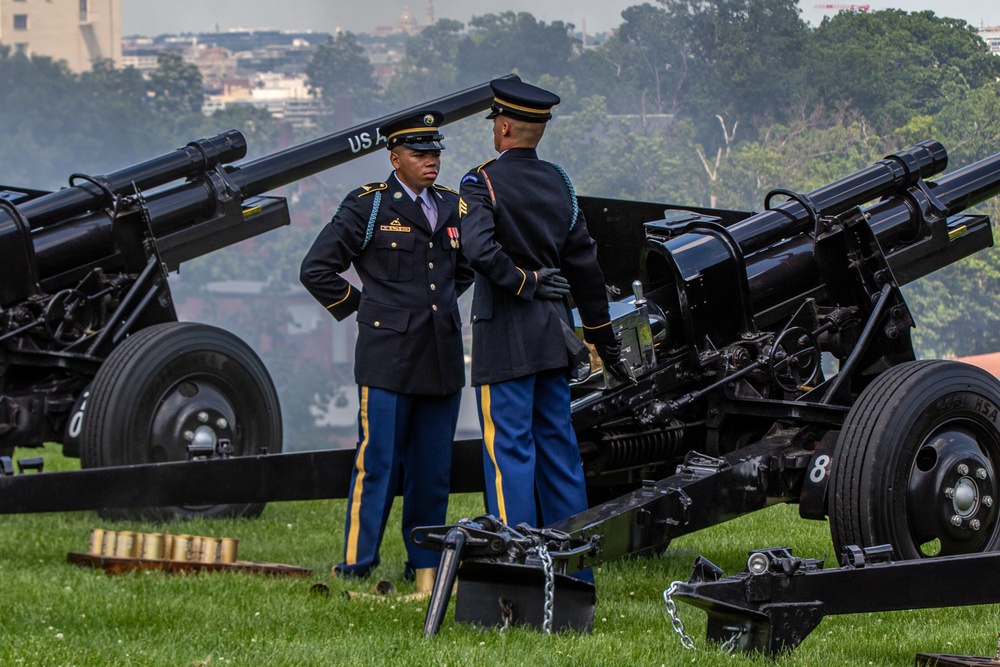 NMDO 21 Gun Salute