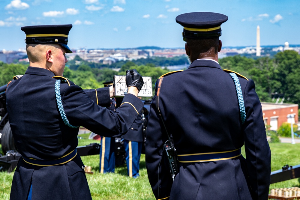 NMDO 21 Gun Salute