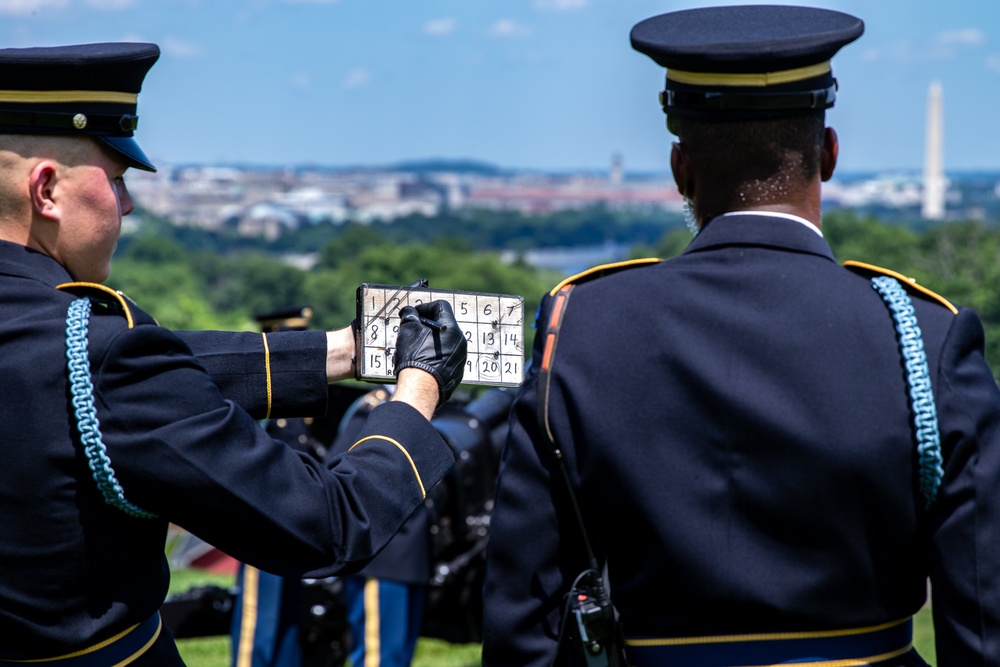 NMDO 21 Gun Salute