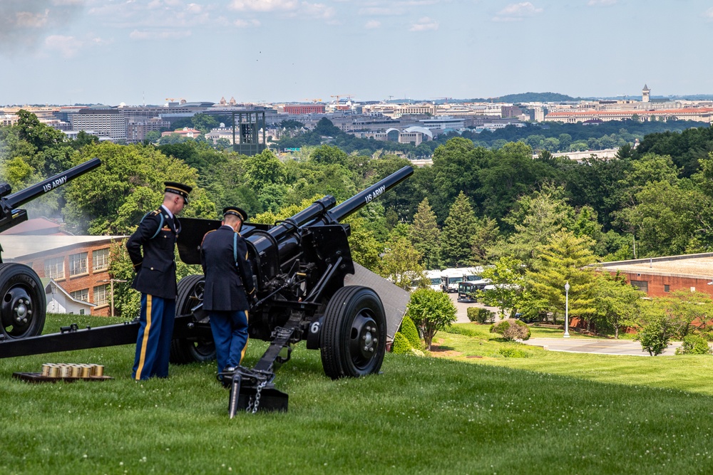 NMDO 21 Gun Salute