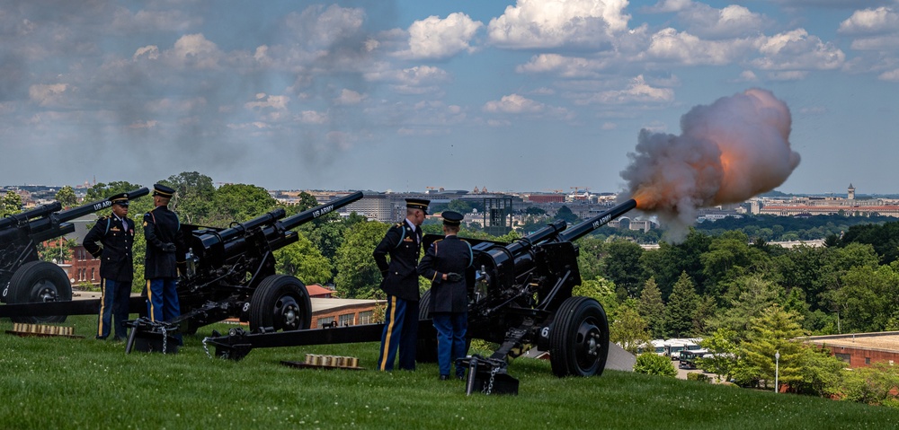 NMDO 21 Gun Salute