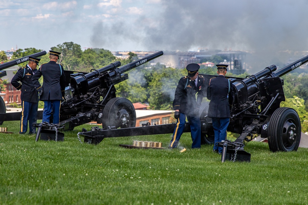 NMDO 21 Gun Salute