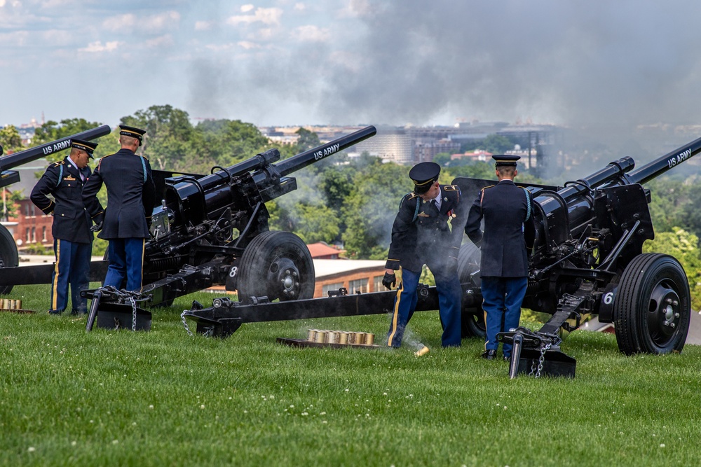 NMDO 21 Gun Salute