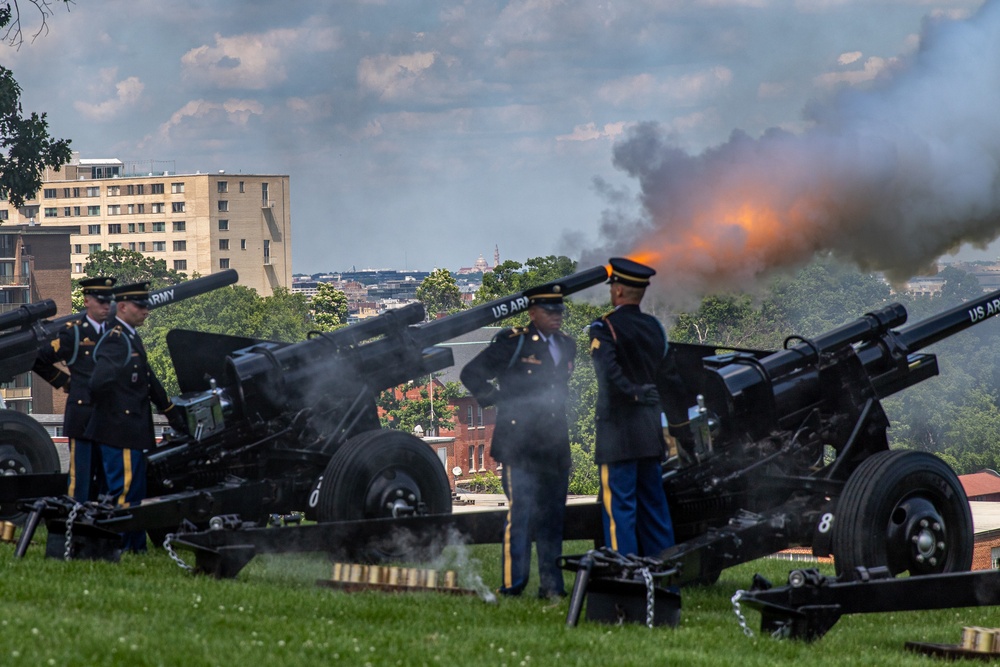 NMDO 21 Gun Salute