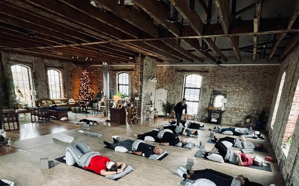 Fort Campbell SRU Soldiers Relieve Stress Through Weekly Yoga Classes