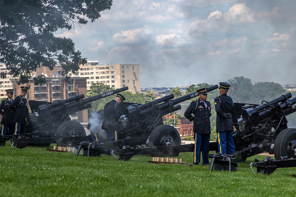 NMDO 21 Gun Salute