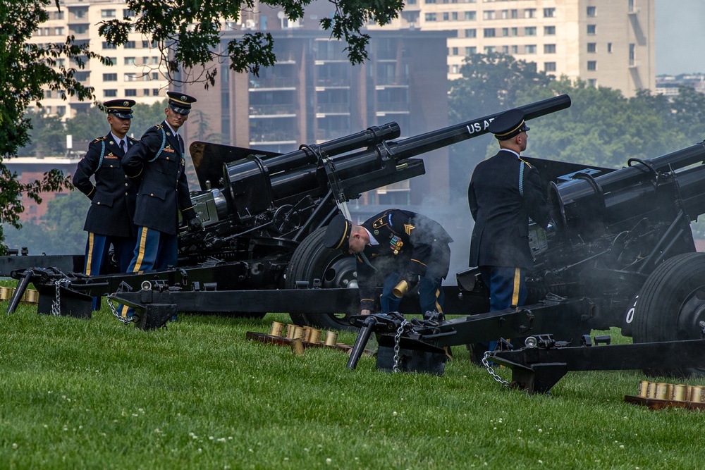 NMDO 21 Gun Salute