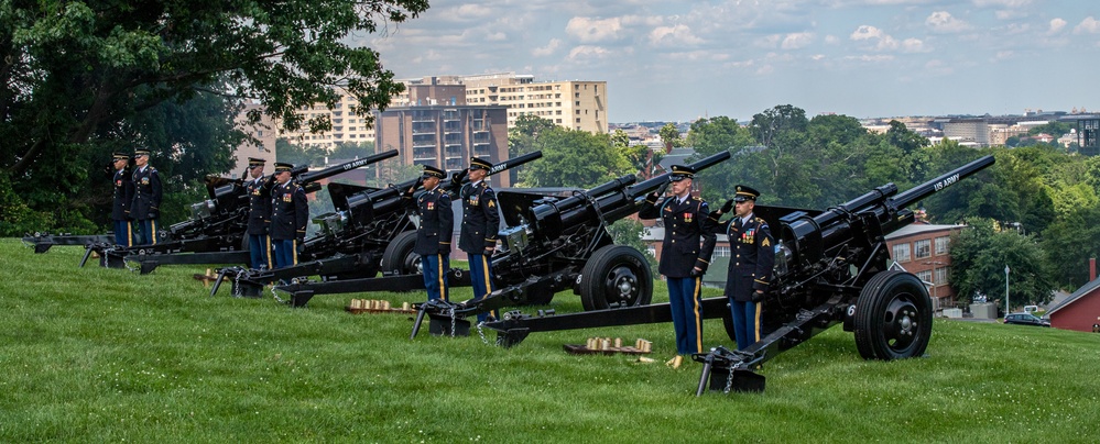 NMDO 21 Gun Salute