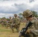 USANEC BE Soldiers perform Army Warrior Training