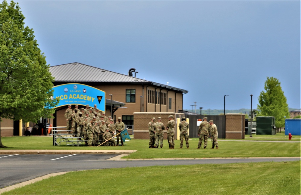 Fort McCoy NCO Academy operations in May 2022