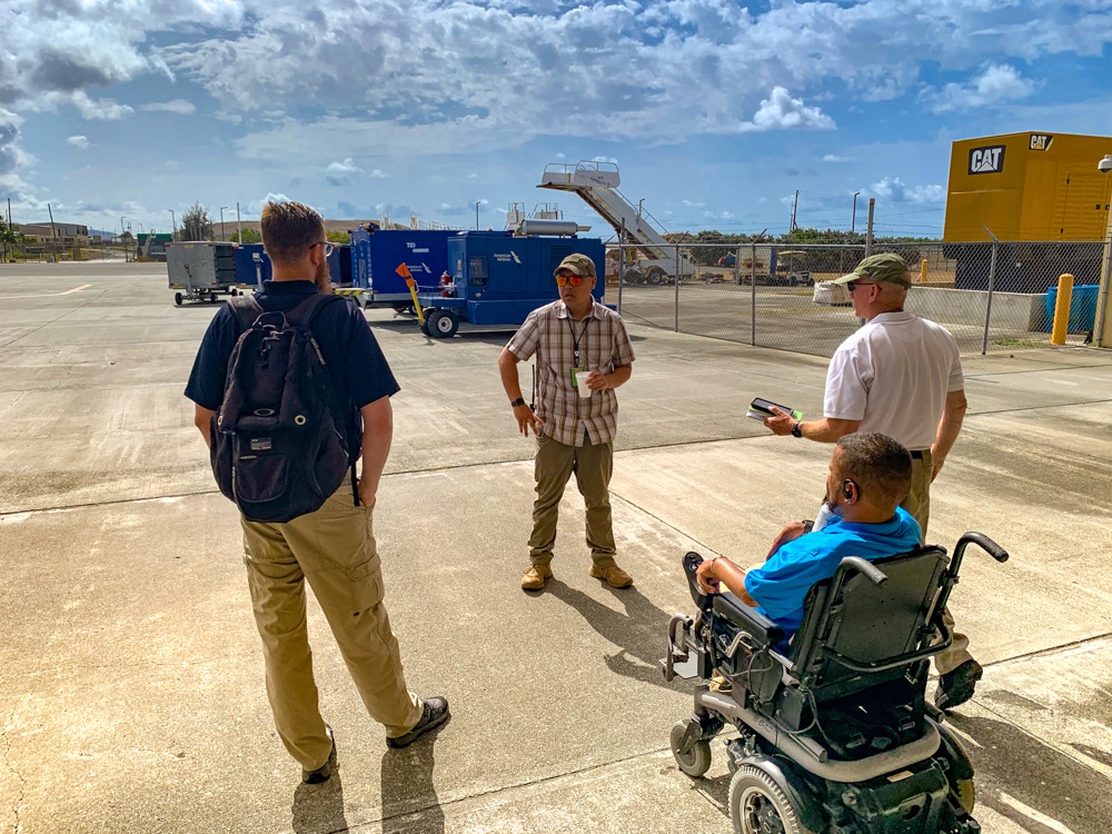 Federal, territorial partners conduct hurricane response exercises