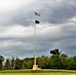 American Flag and Fort McCoy