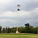 American Flag and Fort McCoy