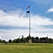 American Flag and Fort McCoy