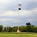 American Flag and Fort McCoy