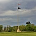 American Flag and Fort McCoy