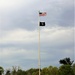 American Flag and Fort McCoy