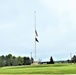 American Flag and Fort McCoy