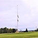 American Flag and Fort McCoy