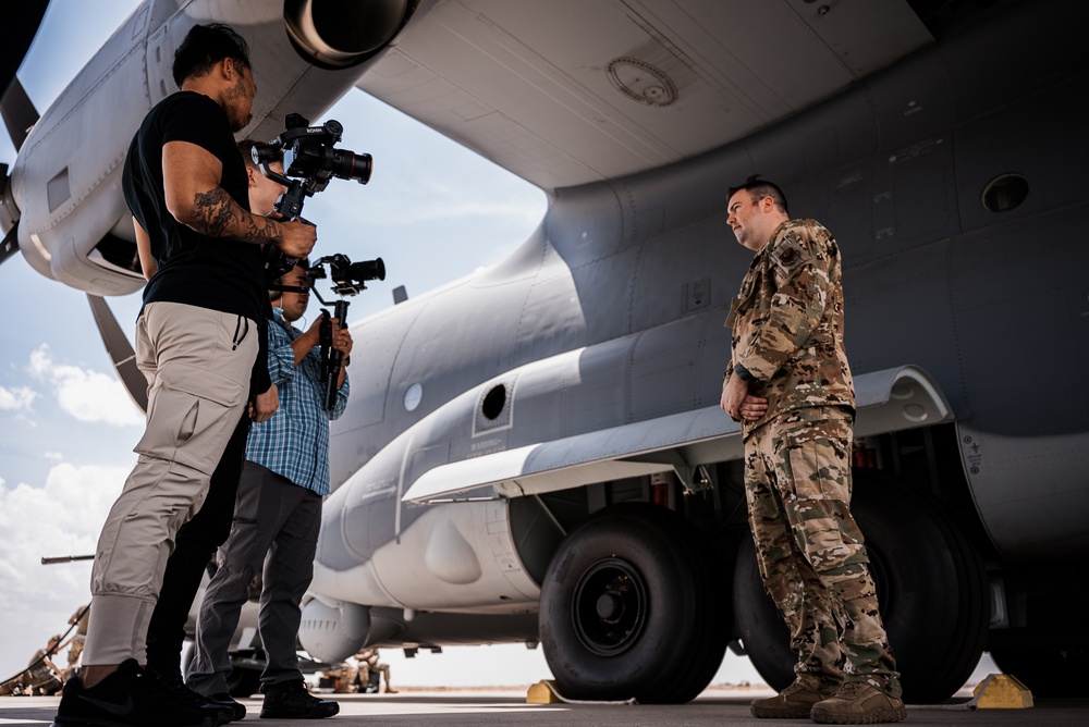 Content Creator Sam Eckholm visits Cannon AFB, showcases 27 SOW readiness &amp; relevancy in future conflicts