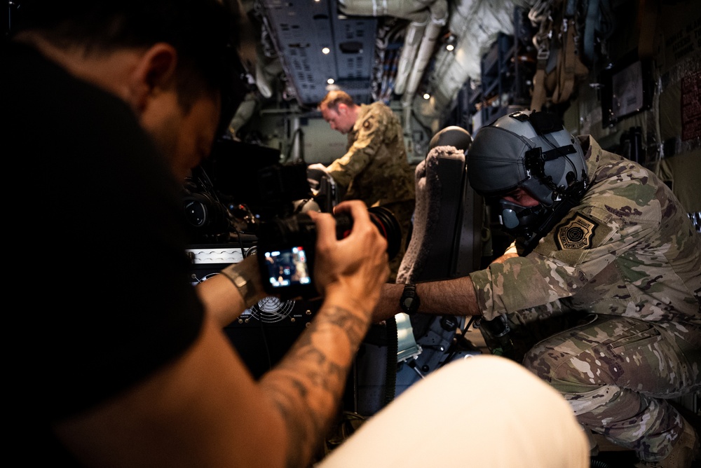 Content Creator Sam Eckholm visits Cannon AFB, showcases 27 SOW readiness &amp; relevancy in future conflicts