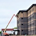 Contractor continues with steady progress on second new 4-story barracks at Fort McCoy