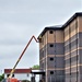 Contractor continues with steady progress on second new 4-story barracks at Fort McCoy