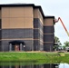 Contractor continues with steady progress on second new 4-story barracks at Fort McCoy