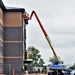 Contractor continues with steady progress on second new 4-story barracks at Fort McCoy