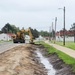 Ditch improvement work at Fort McCoy