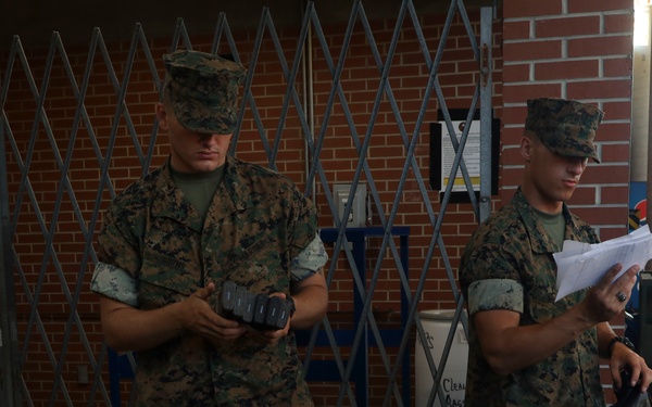 India Company Weapon Turn-Ins