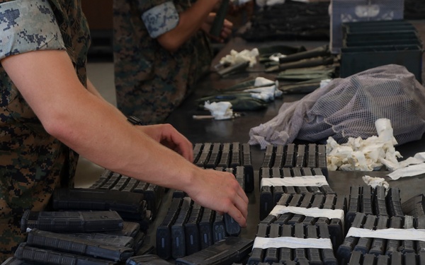 India Company Weapon Turn-Ins