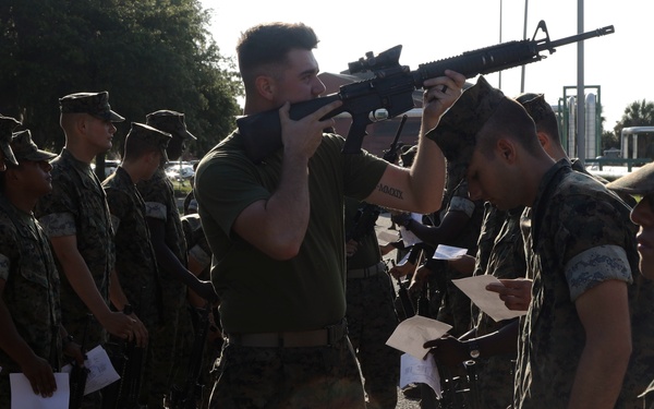 India Company Weapon Turn-Ins