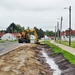 Ditch improvement work at Fort McCoy