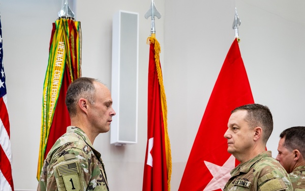 1st ID Colonel promotes to the rank of Brigadier General