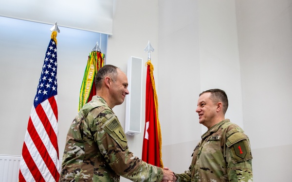 1st ID Colonel promotes to the rank of Brigadier General