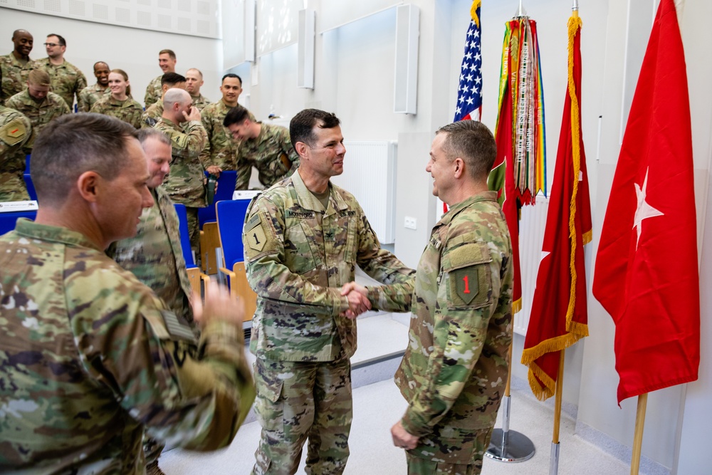 1st ID Colonel promotes to the rank of Brigadier General