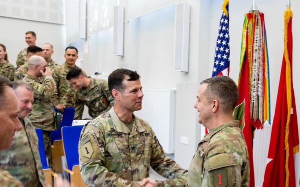 1st ID Colonel promotes to the rank of Brigadier General