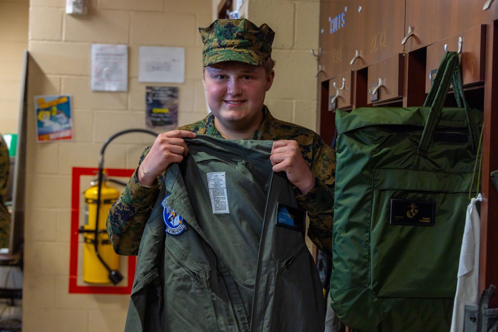 VMFAT-501 Grants a Special Wish