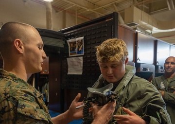 VMFAT-501 Grants a Special Wish