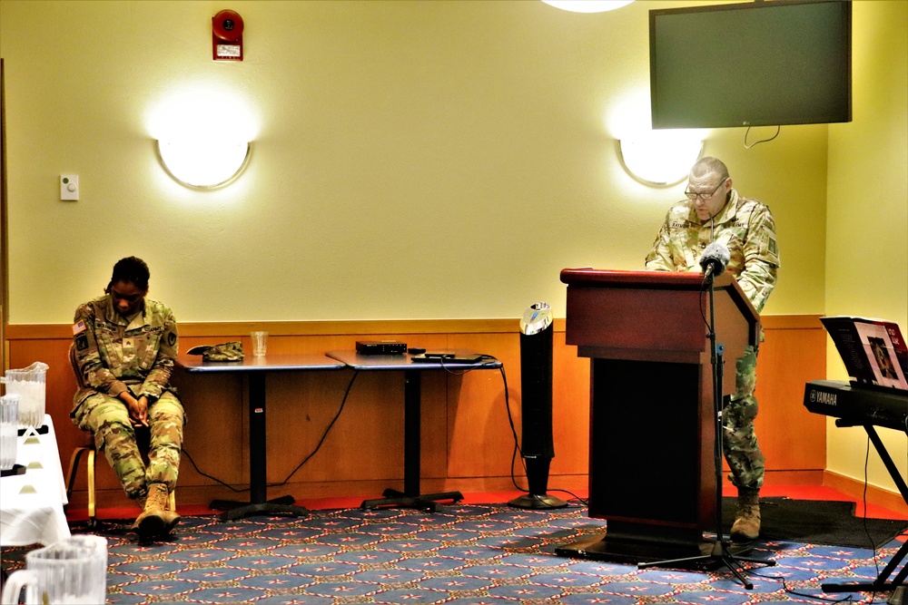 Fort McCoy observes Memorial Day 2022 with special prayer luncheon