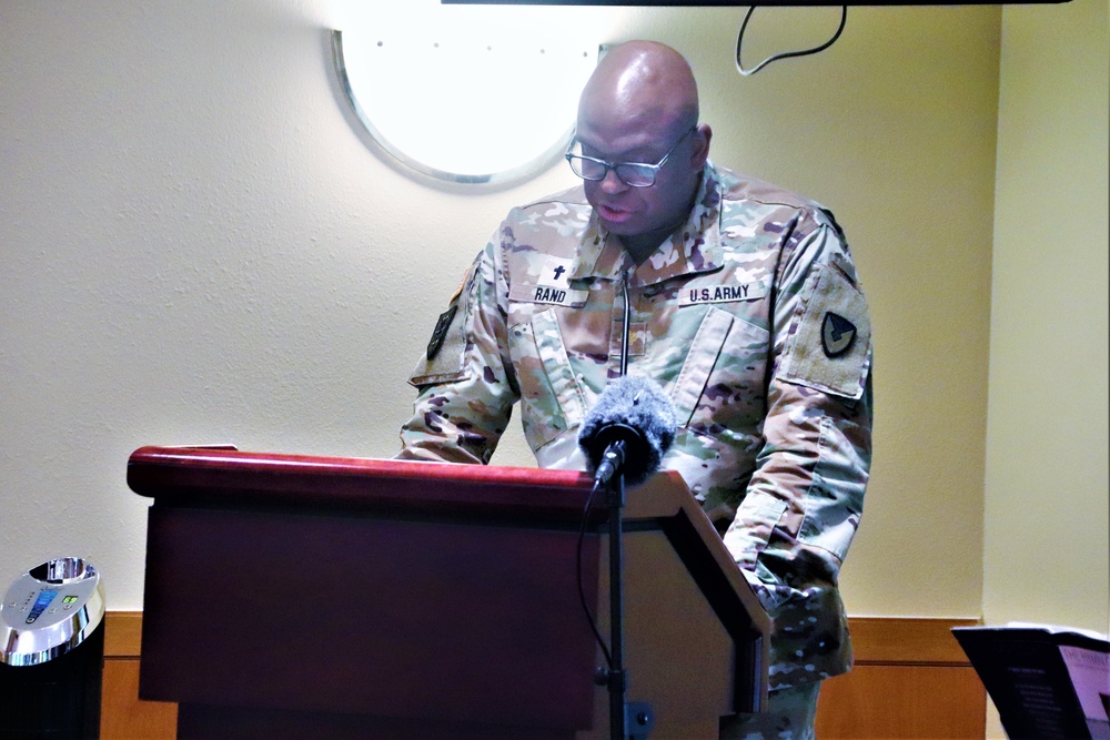 Fort McCoy observes Memorial Day 2022 with special prayer luncheon